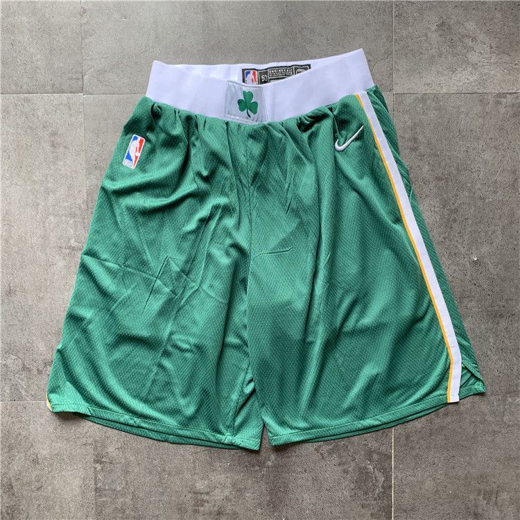 Men NBA Boston Celtics Green Nike Shorts 0416->golden state warriors->NBA Jersey
